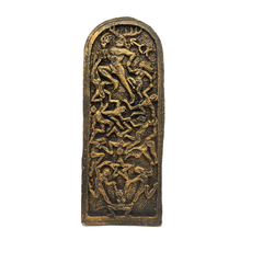 PLACA CERNUNNOS 18CM (DOURADO)