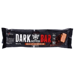 Barra Proteica Dark Bar Sabor Doce de Leite Com Chocolate Chip Darkness 90G