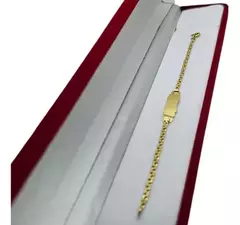 Pulsera Identidad C338 Oro 18k Bebé Unisex 14.5 Cm - comprar online