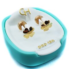 AROS ABRIDORES DE ORO 18KT MARCA CH TREBOL TIC 18K 59,04#155 - comprar online