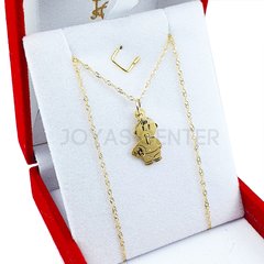 Cadena con dije nene - nena - oro 18k 1,6Gr - comprar online