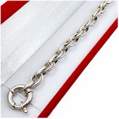 Pulsera De Plata 925 2 En 1 Labrada Cierre Marinero - - comprar online