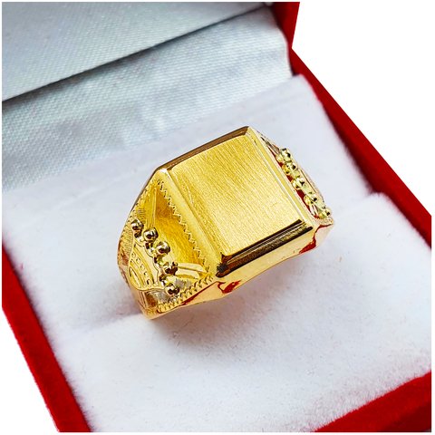 Anillos de oro puro para hombres hotsell
