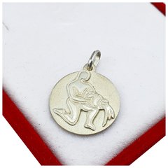 Dije Signos Zodiaco Horoscopo Acuario Plata 925 -