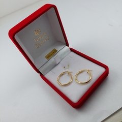 Aros argolla cierre italiano - Oro 18k - 19mm 1Gramo en internet