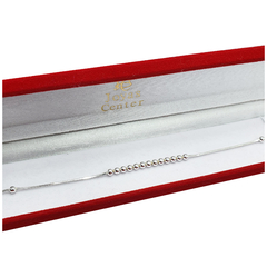 Pulsera De Plata 925 Con Bolitas - 2,8Grs - - comprar online