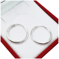Aros cubanos de plata hotsell