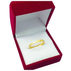 Anillo Oro 18 K Solitario Corazón 15 Años Mamá Joyas 1 Gramo - comprar online