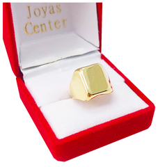 Sello Oro 18k Anillo Hombre Mujer 2g Grabado - comprar online