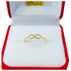 Anillo Oro 18 Kts Infinito 0,8Grs - tienda online