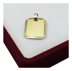 Dije Oro 18k Cartier Chapa Para Grabar M62