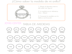 Imagen de Anillo Cintillo Plata 925 Boda Compromiso Cintillo C300 -