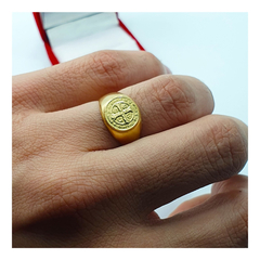 Anillo san benito online mujer