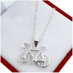 Conjunto Cadena Y Dije Plata 925 Bicicleta - 3,9Grs - comprar online