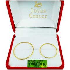 PAR DE ANILLOS HILITOS ORO 18K 1 GRAMO en internet