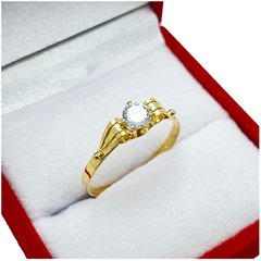 Anillo Cintillo Oro 18kts 1,2Grs - comprar online