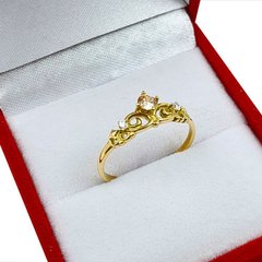 Anillo Oro Amarillo 18k Corona Dama 1,5Grs - comprar online