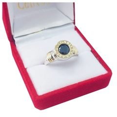 Anillo Bvlgari Plata 925 y Oro 18K Redondo Grande en internet