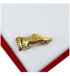 Dije Botín De Futbol Oro 18K Italiano Color Amarillo - comprar online