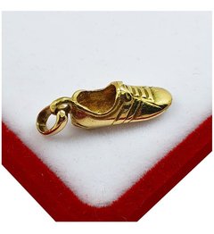 Dije Botín De Futbol Oro 18K Italiano Color Amarillo en internet