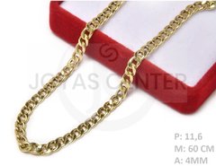 Cadena Oro 18kts Grumete Cubana Grueso 4mm 10,3 Gramos - comprar online