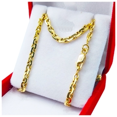 Cadena Oro 18k PARIS 12,5grs 70 Cm 3mm Hombre Gruesa Soga - Joyas Center