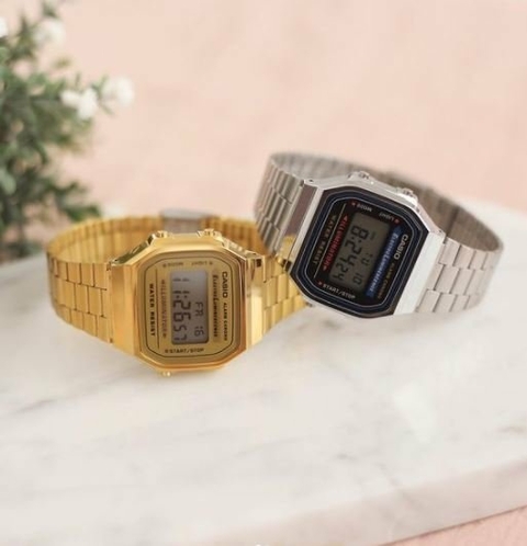 Casio retro discount gold