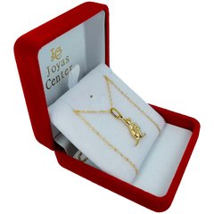 Conjunto Oro 18k Cadena Singapur + Dije Canguro Inflado - 2 Grs en internet