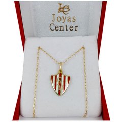 Conjunto Oro 18k Union De Santa Fe Cadena Forcet Largo