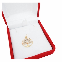 Dije de Arbol de la Vida Oro 18K de 0,5 Grs - Joyas Center