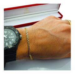 Pulsera De Oro 18kts Paris 3 Gr - comprar online