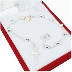 Pulsera Denario Religiosa Plata 925 - comprar online