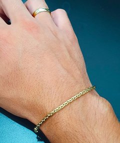 Pulsera De Oro 18kts Pomerato 4,5 Gramos - tienda online