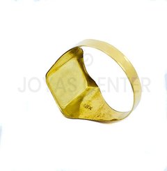 Sello Oro 18Kts Anillo 2,2 Gramos Tricolor Italiano en internet