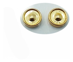 AROS ABRIDORES DE ORO 18KT MARCA CH PERLITAS 6MM TIC 18K 46.46 #112 - Joyas Center