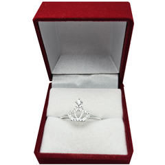 Anillo Cintillo Plata 925 Boda Compromiso Dama Z8 - Joyas Center