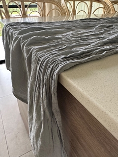 CAMINO DE MESA LU - GRIS 70x220 - comprar online