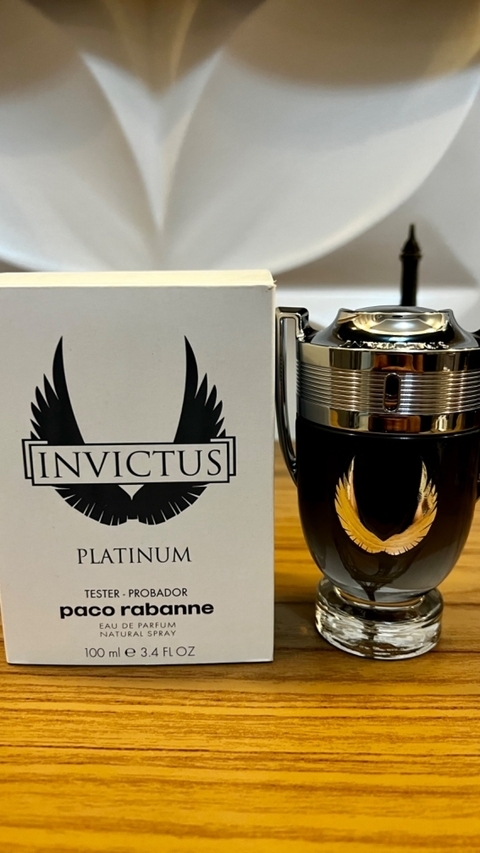 Paco Rabanne Invictus Platinum 100ml* - Pequi Perfumes