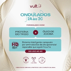 Vult Creme de Pentear Hidradefinição Cabelos Ondulados 300ml - comprar online