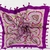 Pañuelo Arabesco con borlas 1x1 cuadrado 100%Algodón - comprar online