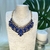 Collar metal piedras - comprar online