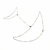 Body chain simple strass