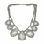 Collar metal piedras gota