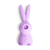 Estimulador de Clitóris Recarregável Magic Rabbit 3 em 1 - Lilás (Coelho da Ingrid Guimarães Oficial)