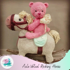 Aula Virtual Torta 3D con Movimiento - Rocking Horsie