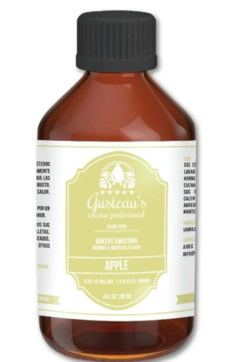 Emulsión GUSTEAU'S - 100 ml - SABOR MANZANA