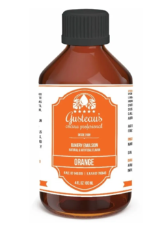 Emulsión GUSTEAU'S - 100 ml - SABOR NARANJA