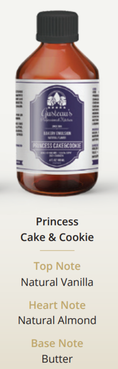 Emulsión GUSTEAU'S - 100 ml - PRINCESS CAKE&COOKIE - comprar online