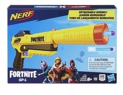 Pistola Nerf Fortnite Sp-l Silenciador Hasbro + 6 Dardos - Hasbro.