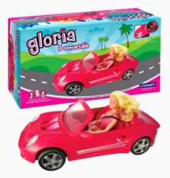 El Convertible Auto Para Muñeca Con Luz - Gloria.